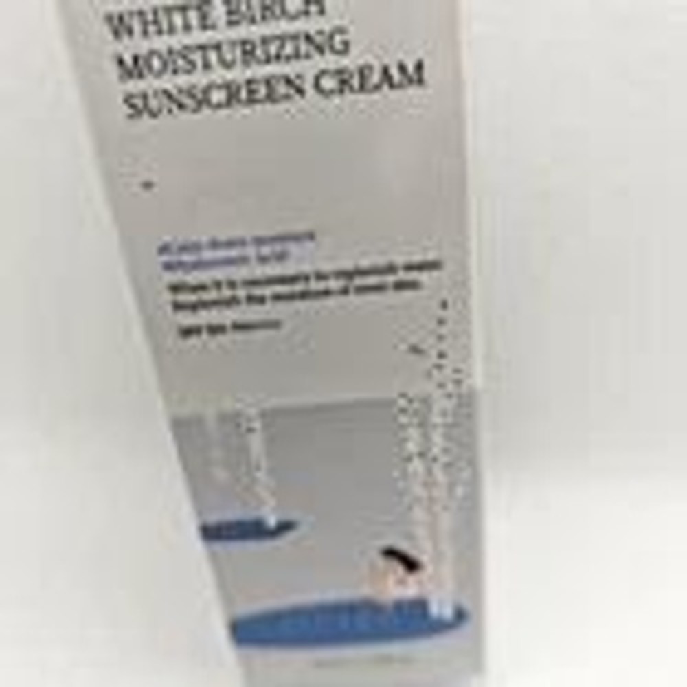 White Birch Juice Moisturizing Sun Cream SPF50+ 1.7 Oz Exp 7/20/2026
